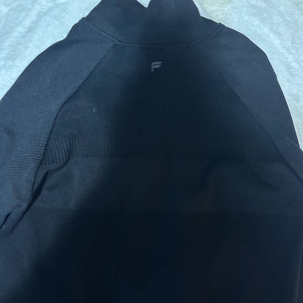 Fabletics Black Varsity Jacket